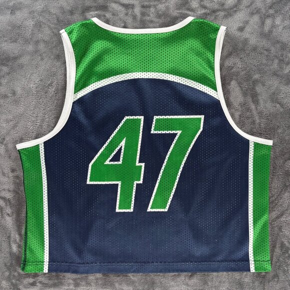 Georgetown Hoyas Lacrosse Jersey Reversible S/M NCAA Team Issued Player Game - Picture 2 of 7